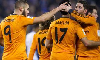 Benzema golpea primero