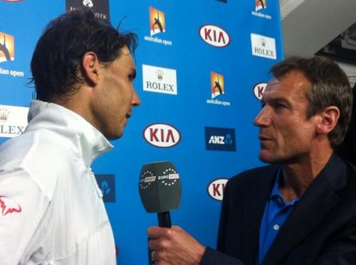 Nadal lamenta si ha molestado a Federer con sus gritos