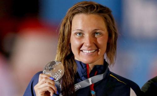 Melanie Costa, entre el millar de nadadores que disputan este fin de semana el Trofeo Internacional de Camargo