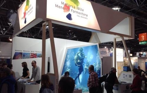 Baleares promociona su oferta náutica y de submarinismo en la feria Boot de Düsseldorf