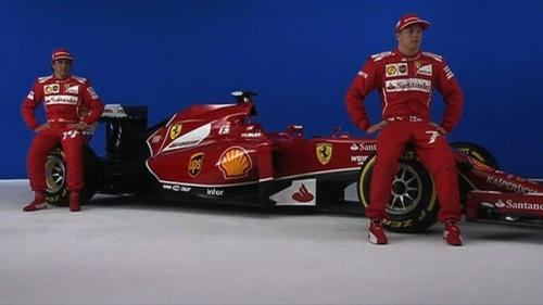 Ferrari presenta el F14 T de Alonso y Raikkonen