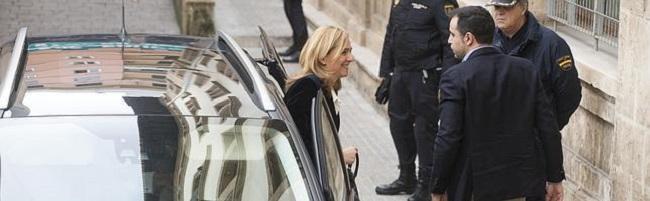 La Infanta, a las preguntas de Castro sobre si fue utilizada como escudo fiscal: 'Me ofende, Señoría'