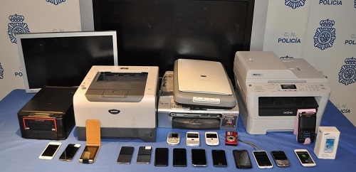 Detenido por la Policía Nacional por 14 robos en despachos de abogados de Palma