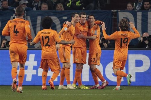 El Real Madrid golea al Schalke 04