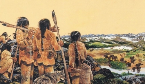 Los ancestros de los nativos americanos se afincaron en el puente de tierra de Bering
