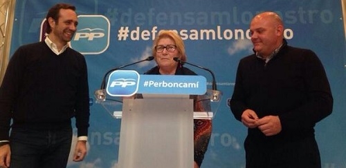Bauzá dice a los populares que sigan 'defendiendo lo nostro' y que está 'obcecado en el cumplimiento' de compromisos