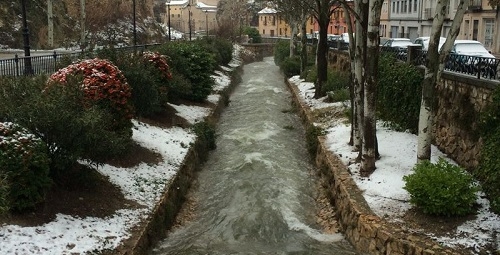 La cota de nieve se sitúa entre los 700 y 900 metros en Baleares
