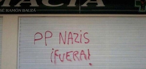 Dos acusados niegan haber pintado 'Bauzá nazi' y 'asesino' en la fachada de su farmacia