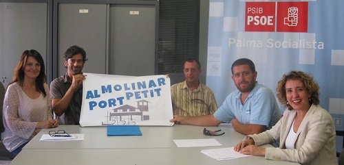 'Al Molinar, Port Petit' pide al Consell que reclame la paralización del proyecto de ampliación de la zona