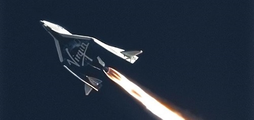 El avión espacial de Virgin Galactic se estrella