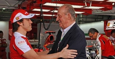 El rey Juan Carlos anticipa la noticia, Alonso a Mclaren