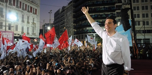 Los primeros resultados oficiales dan la victoria a SYRIZA con el 35,24 por ciento de los votos