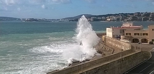 Activada la alerta naranja en Mallorca y Menorca por fenómenos costeros