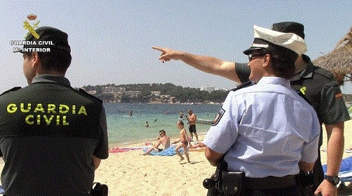 La Guardia Civil patrullará con agentes de cinco países para reforzar la seguridad este verano