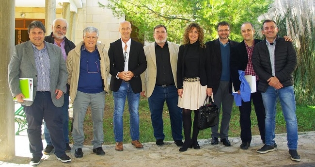 Antoni Pastor se ha reunido hoy con los alcaldes de Proposta per las Illes