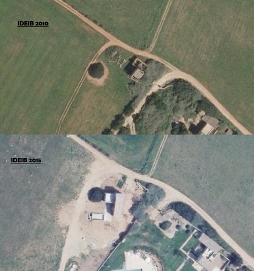 Terraferida denuncia la construcció d’un xalet il·legal dins la zona protegida d’Es Trenc-Es Salobrar de Campos