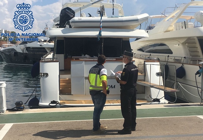 La Policía Nacional incrementa las inspecciones en los puertos deportivos y clubs náuticos de Mallorca