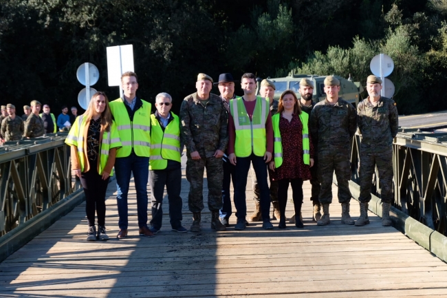 Obertura al trànsit del pont militar d’Artà