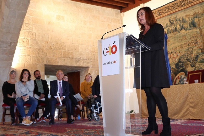 Armengol: “La Constitución es nuestro antídoto más poderoso contra la discordia”