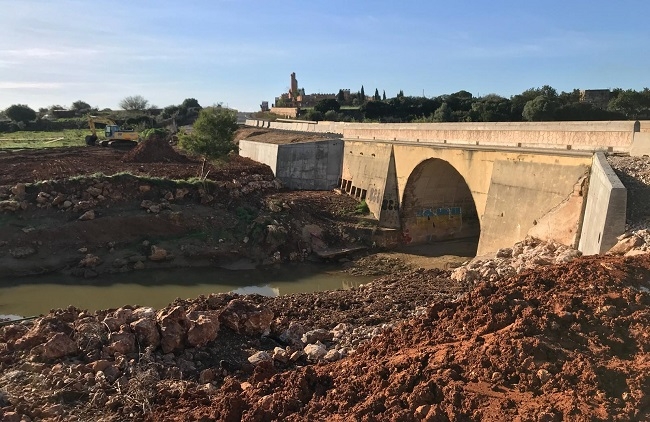 Reabierto al tráfico el puente de S'Illot