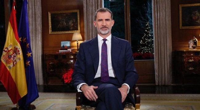 El Rey Felipe VI ha hecho un llamamiento a asegurar la convivencia en su mensaje navideño
