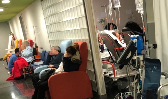 Colapso en las Urgencias de Son Espases