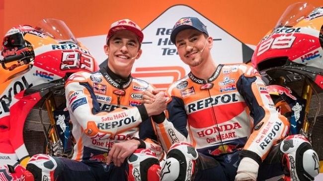 Repsol Honda presenta a su equipo de campeones