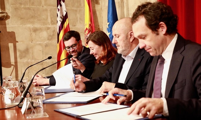 El Govern colabora con el Consell de Mallorca y el Ayuntamiento de Palma para construir 244 viviendas públicas 
