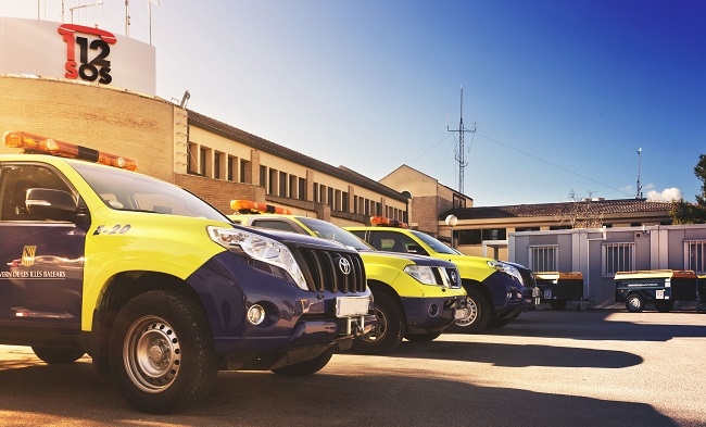 Emergencias coordina el dispositivo de seguridad a la Diada de las Illes Balears