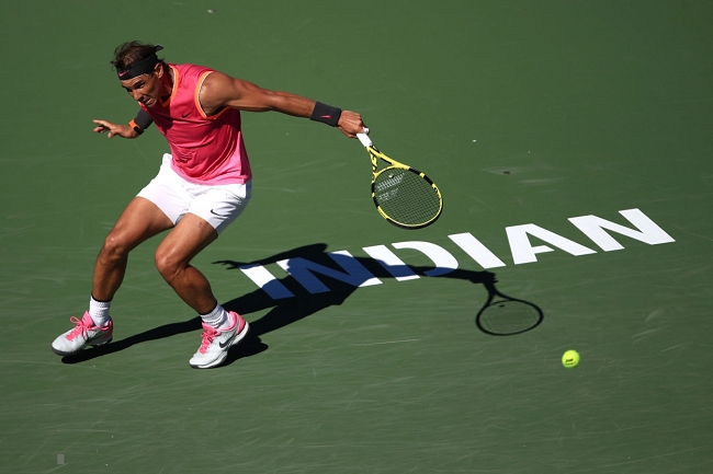 Rafa Nadal se clasificó para los octavos de final del Masters 1.000 de Indian Wells 