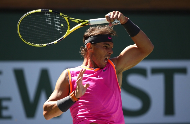Nadal se clasifica para los cuartos de final en Indian Wells