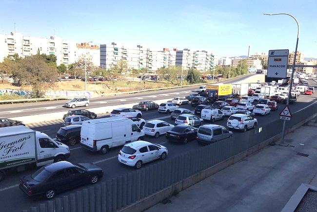 Cladera: 'Pido al Sr. Galmés que rectifique su postura sobre la eliminación del BUS VAO y la limitación a 80 km/h en via cintura' 