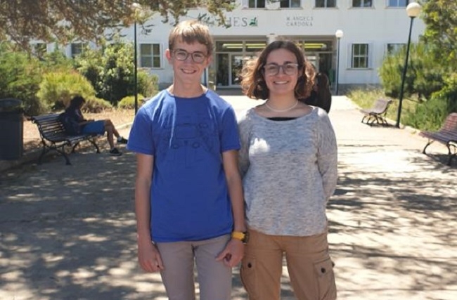 Dos alumnos del IES Mª Àngels Cardona representarán a España en la “Cumbre Mundial de Estudiantes por el Clima” en Finlandia