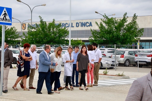 Armengol inaugura el nuevo aparcamiento del Hospital de Inca, que dobla su capacidad con 654 plazas