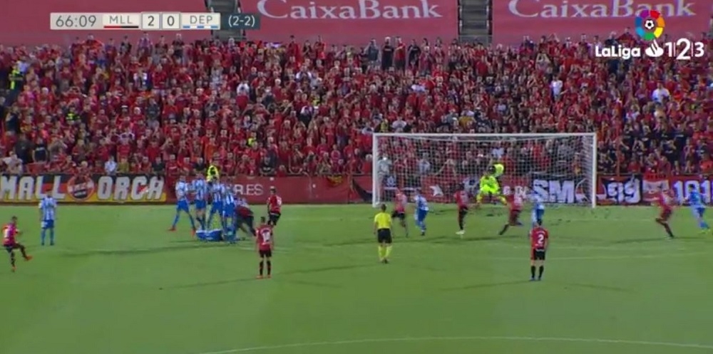 El Mallorca a primera con un gran partido ante el Deportivo