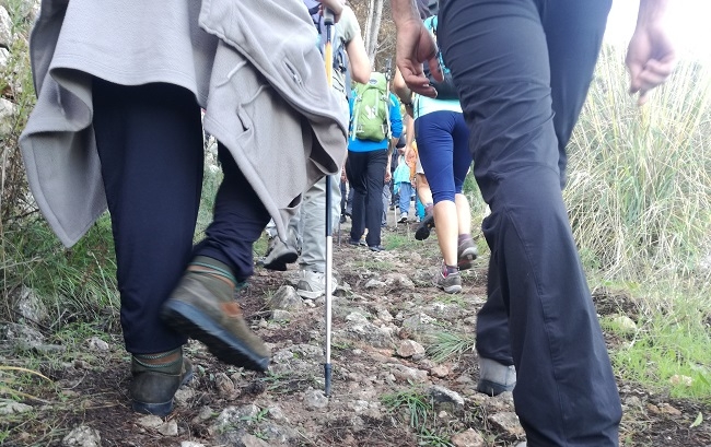 La Marcha des Güell a Lluc a pie se adapta a la Ley de residuos