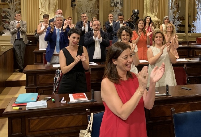 Francina Armengol es investida presidenta del Govern de les Illes Balears