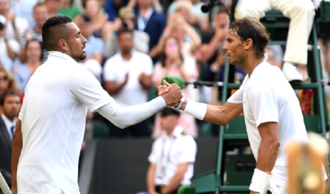 Victoria de Nadal ante Nick Kyrgios