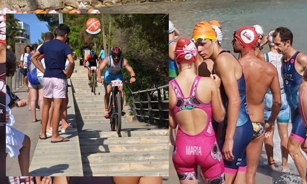 Ivan Muñoz y Joana Perello destacan y triunfan en el TRIESPORT de Porto Cristo