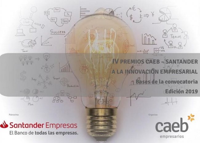 CAEB y Banco Santander convocan los Premios a la Innovación Empresarial para Pymes