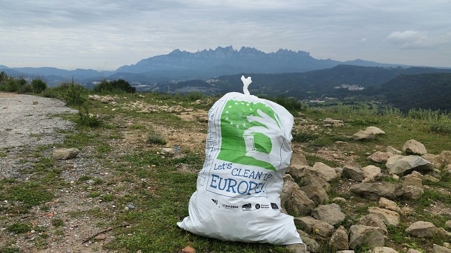Crece un 31,5 % la cantidad de residuos recogidos en la edición de este año de Let’s Clean Up Europe