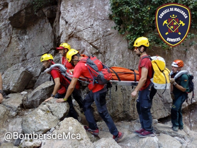 Ayer dos rescates de montaña, uno en Cala Bóquer, Pollença, y otro en el Torrent de Pareis