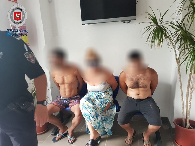 Tres detenidos por varios robos en Cala d'Or