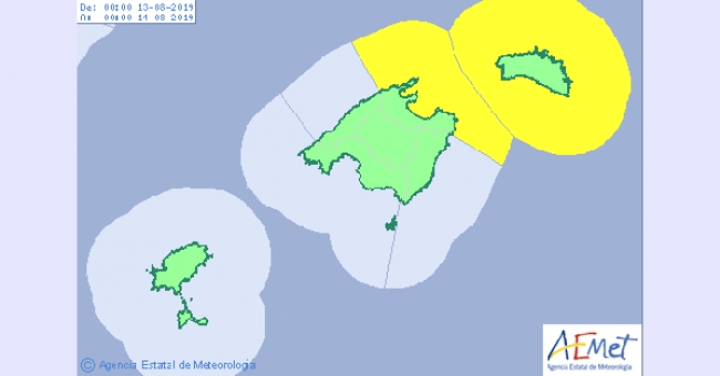 Subirán las temperaturas hoy domingo en el norte de las islas