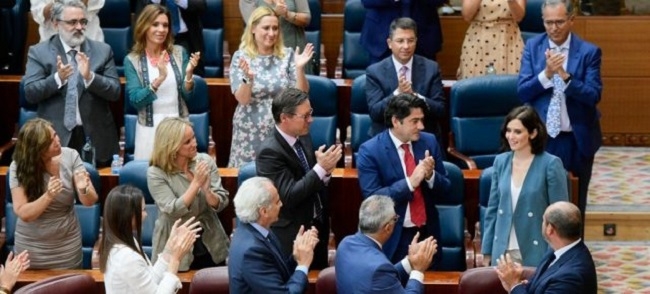 Díaz Ayuso: “Querer a España es el mejor modo de gobernar la Comunidad de Madrid”