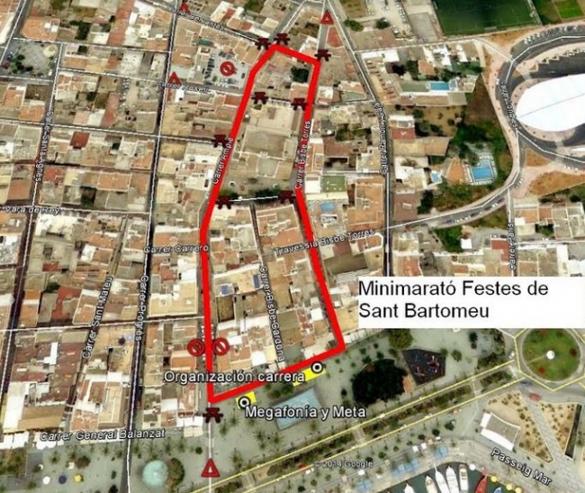 Carrera  Atletica  Popular
41º  mini  maraton
“festes  de  Sant  Bartomeu” 
