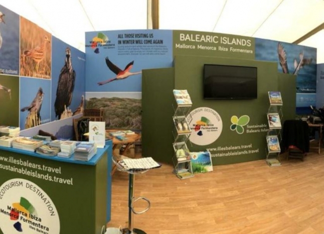 El Consell promociona Mallorca como destino de turismo de naturaleza en la feria Birdfair de UK
