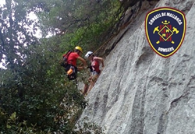 Rescate de una joven excursionista en la zona del Gorg Blau