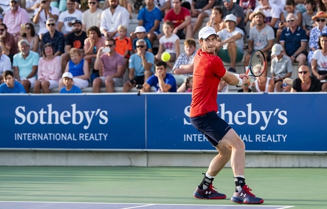 Victoria de Andy Murray en la primera ronda del Rafa Nadal Open