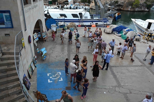 Éxito de participación en el XX Encuentro de Pintores de Santanyí